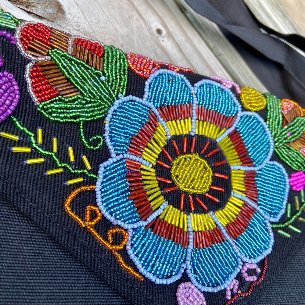 Mexican Clutch Bag Hand embroidered